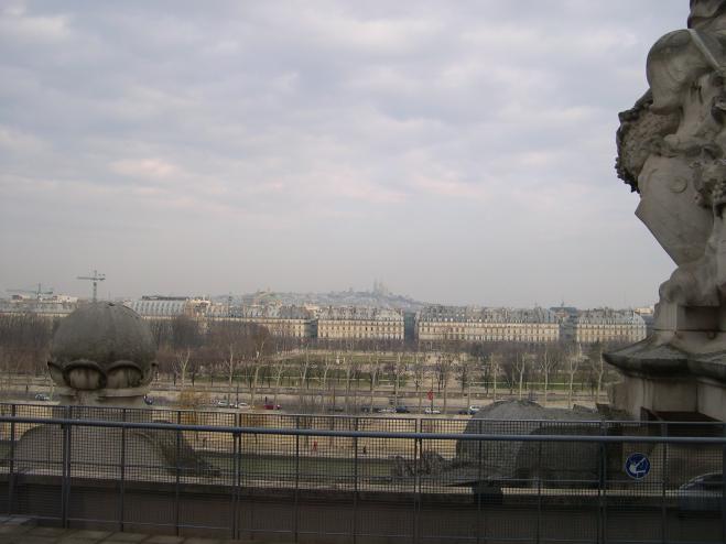  depuis une terrasse du musée d'Orsay